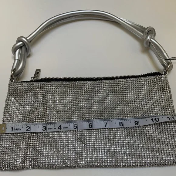 Call It Spring Mesh Rhinestone Bag - Picture 2 of 5